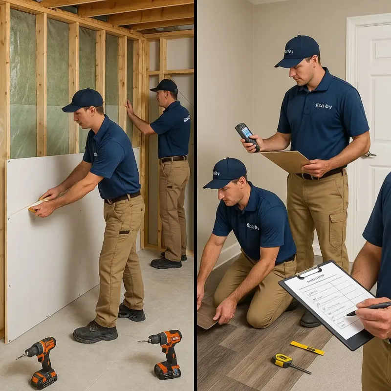 Repairs and Reconstruction process in Shelbyville, IN