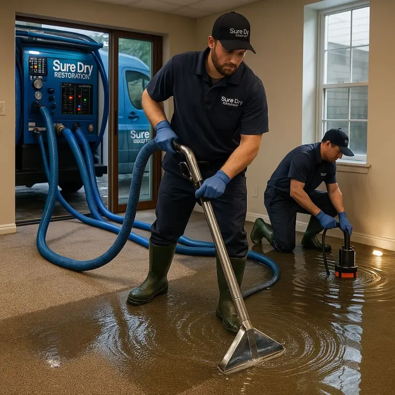 Water Extraction and Removal process in Shelbyville, IN